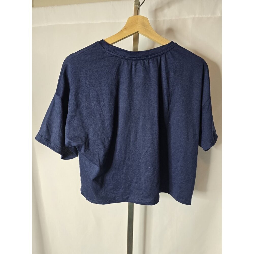 Juicy Couture Rhinestone Sleepwear/Loungewear 2 Pc Set Navy Blue Size LARGE - Picture 5 of 11